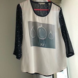 Maison Scotch silky shirt